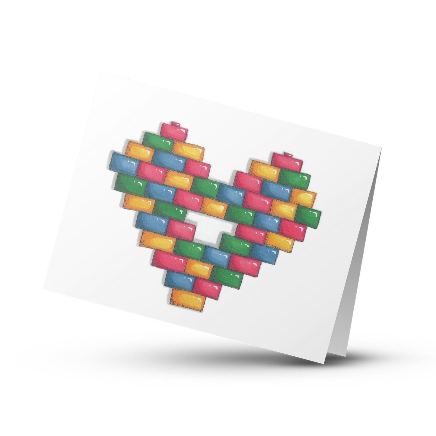 Carte de souhait 5X7 pouces vierge