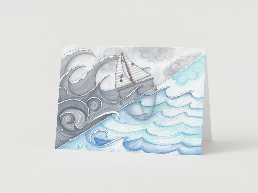 Greeting Card - Port Side!