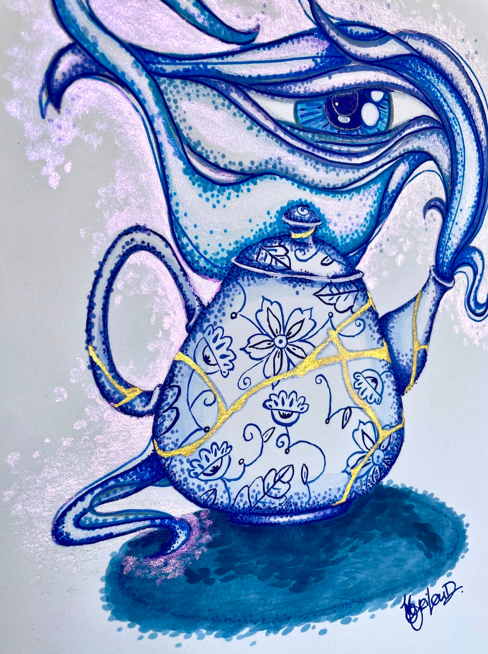 Kintsugi Magic Lamp