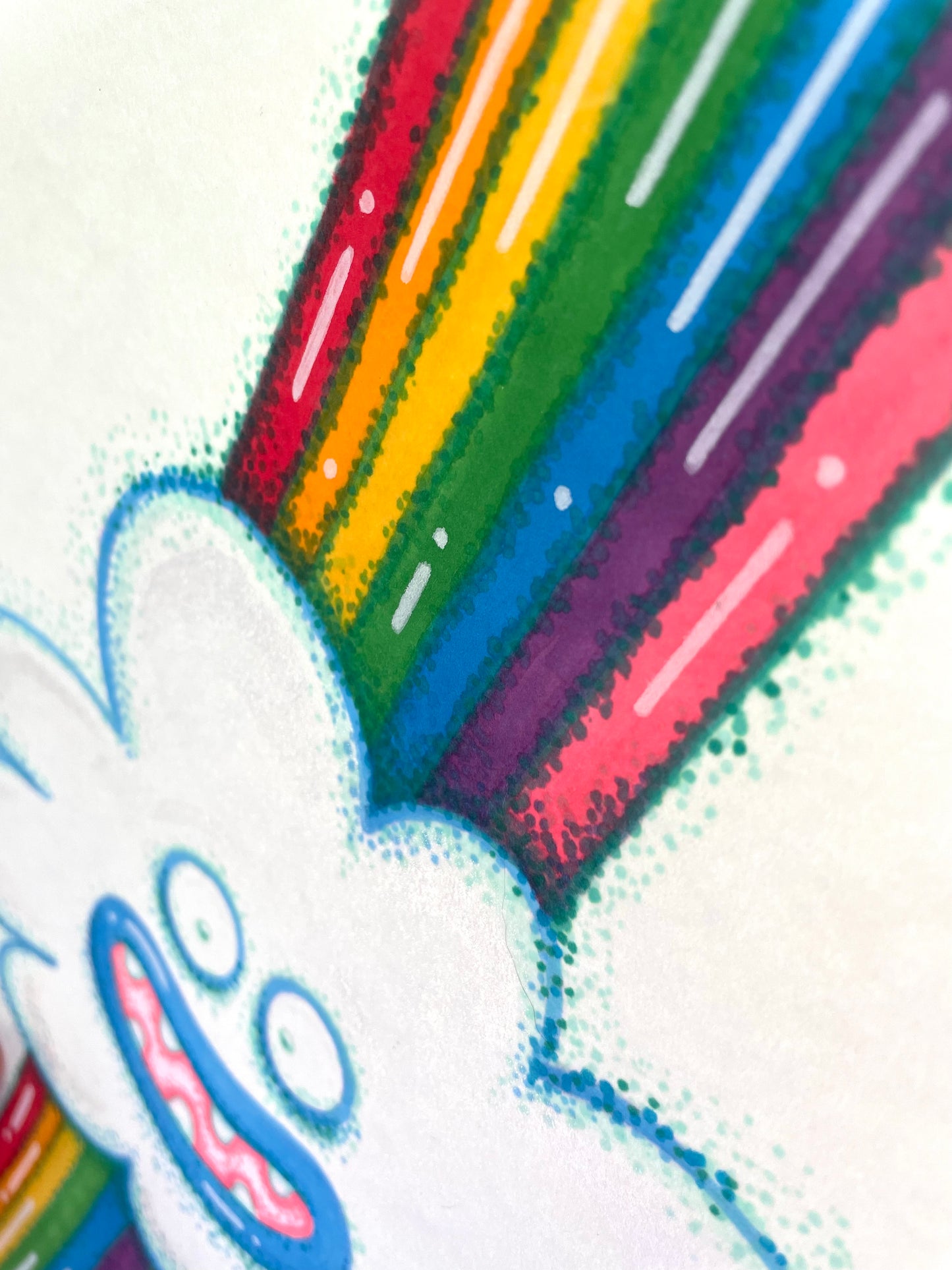 Surfing the rainbow