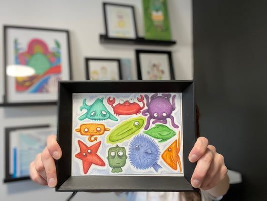 Dans mon bocal il y a...