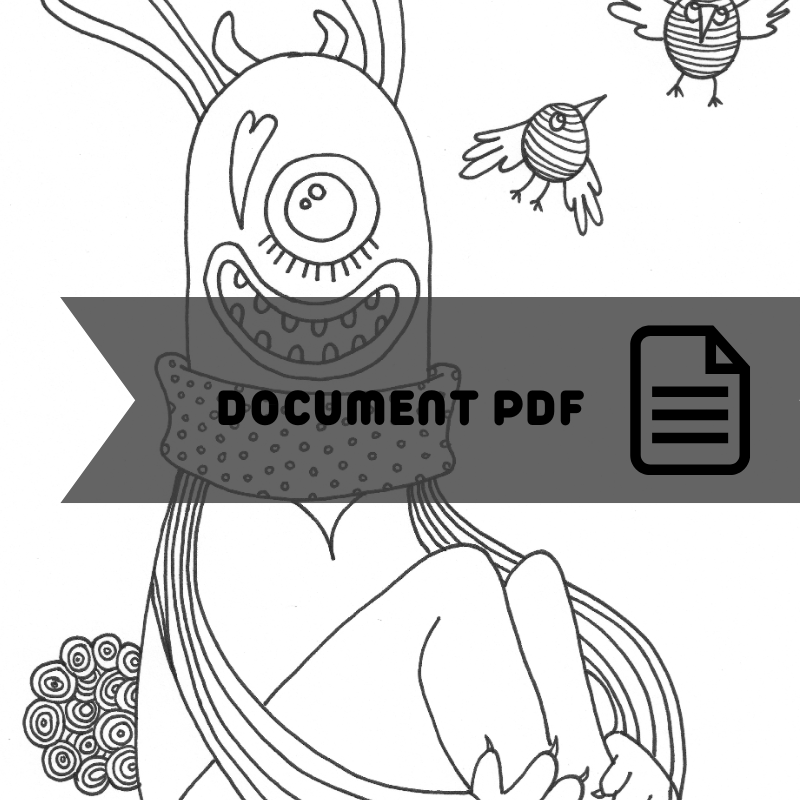 Bien-Être flottant (PDF à imprimer et colorier)
