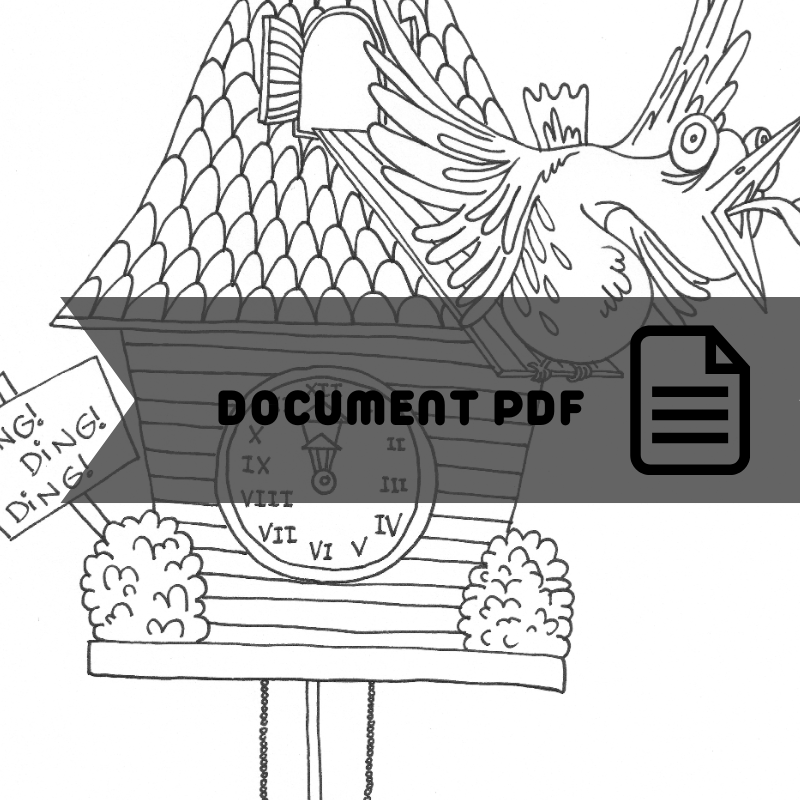 Pressé (PDF à imprimer et colorier)