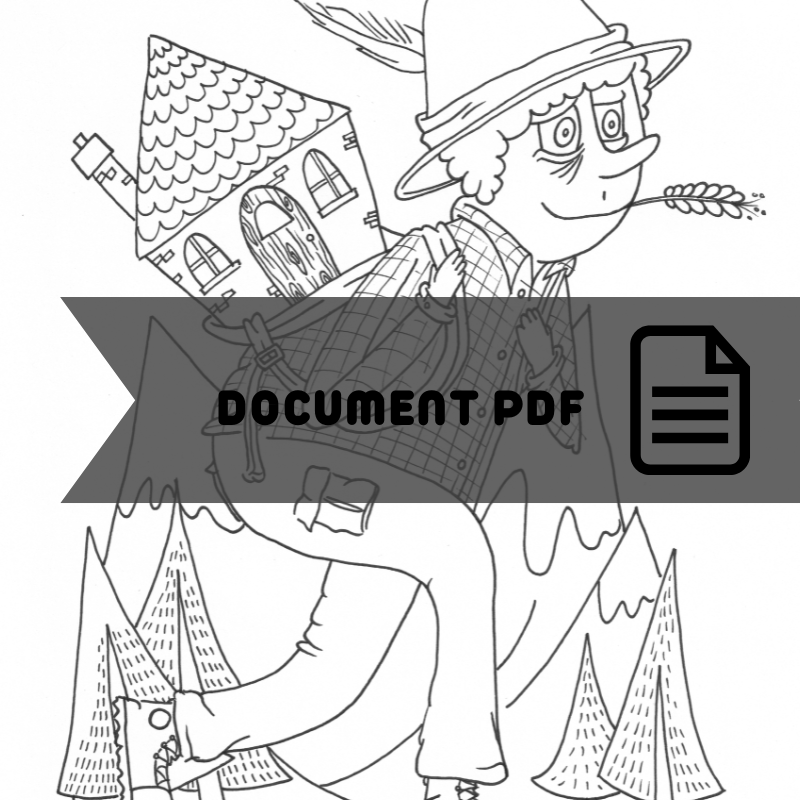 Promenade (PDF à imprimer et colorier)