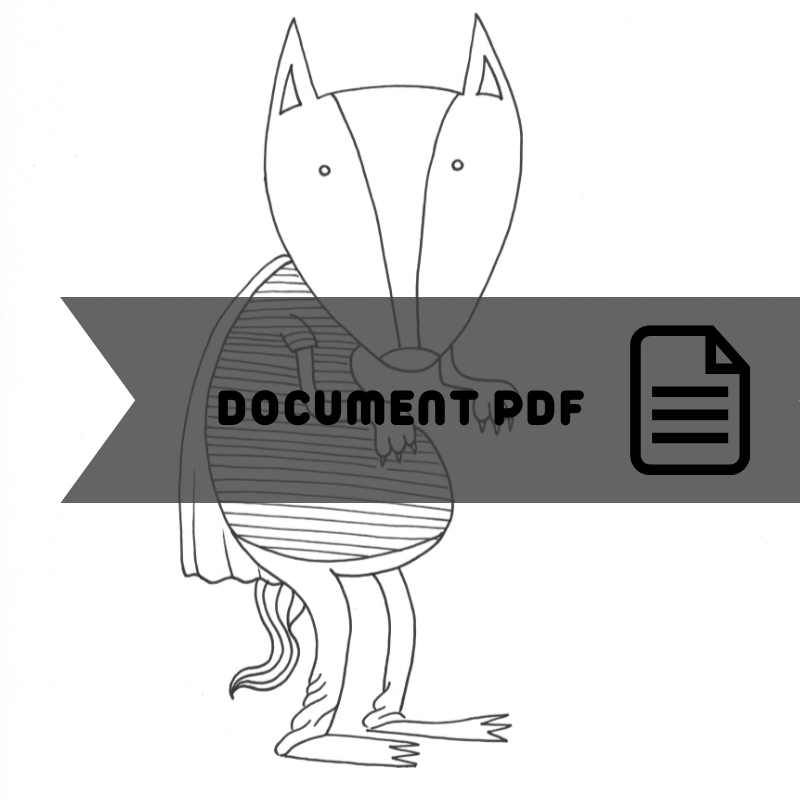 Renard (PDF à imprimer et colorier)
