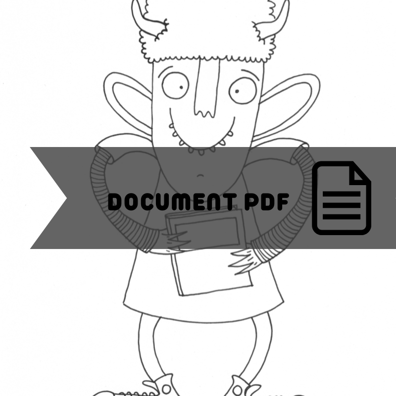 Roux de bibliothèque (PDF à imprimer et colorier)