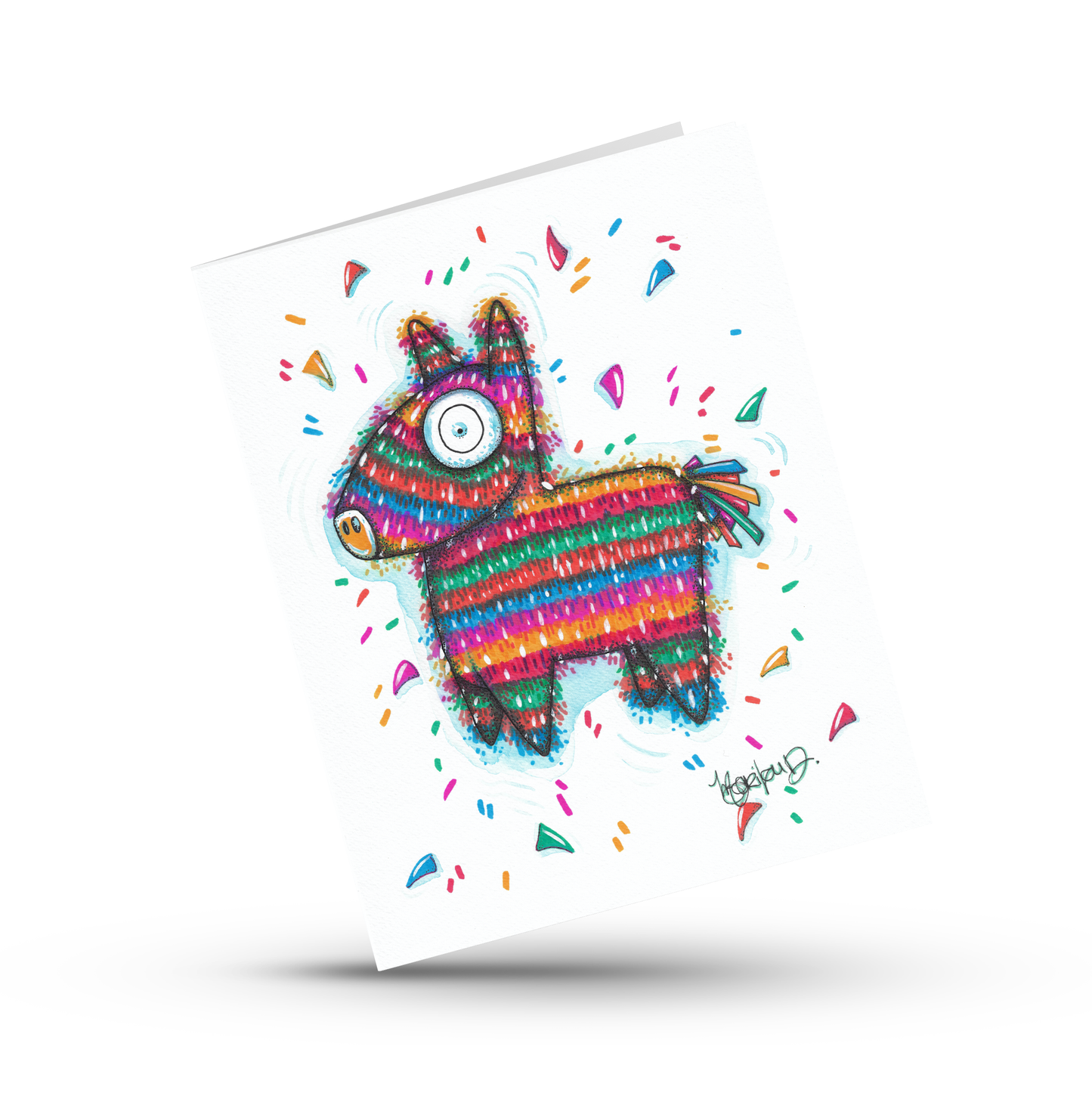 5X7 inch blank greeting card